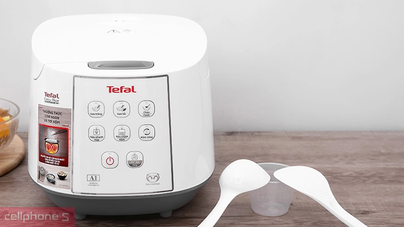 Thiết kế nồi cơm điện tử Tefal RK733168 1.8L