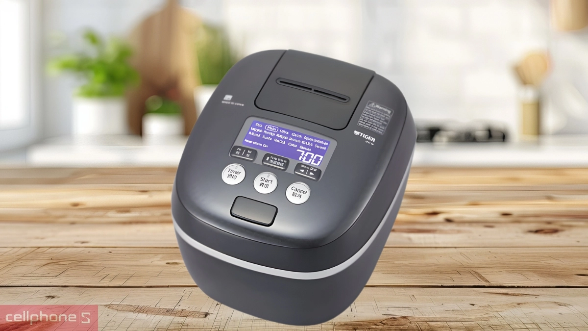 Dung tích nồi cơm điện tử cao tần áp suất Tiger JPC-W18W