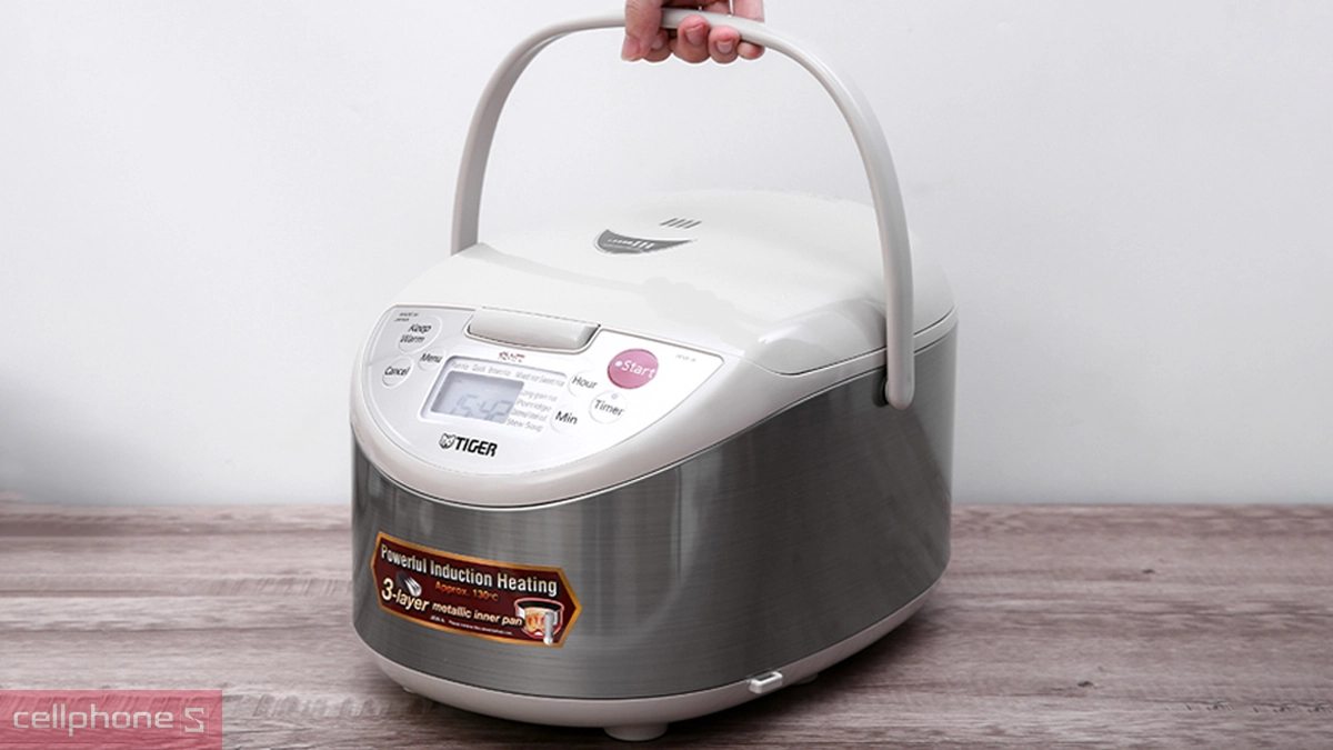 Thiết kế hiện đại của Nồi cơm điện tử cao tần Tiger JKW-A18W