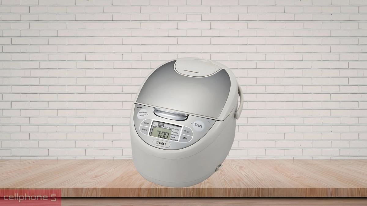 Lòng nồi hợp kim nhôm của Nồi cơm điện tử Tiger JAX-S10W