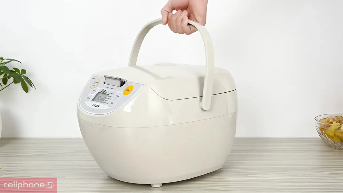 Thiết kế nồi cơm điện tử Tiger JBV-S18W
