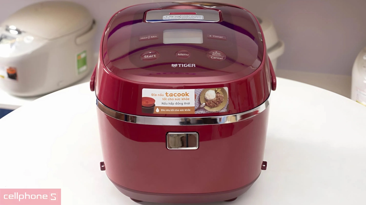 Dung tích nồi cơm điện tử Tiger JBX-A10W