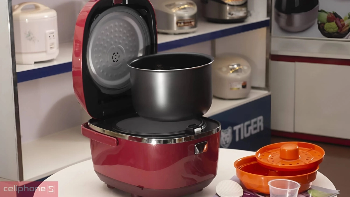 Tính năng hẹn giờ nồi cơm điện tử Tiger JBX-A10W