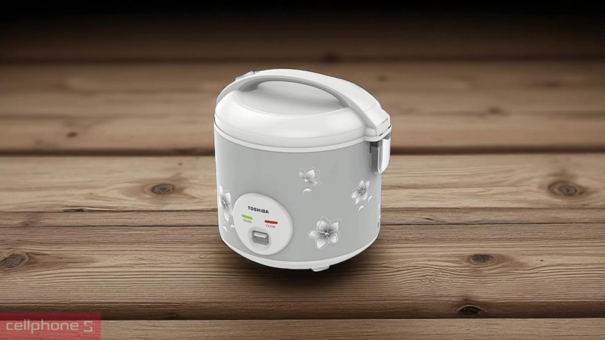 Thiết kế, chất liệu của nồi cơm điện Toshiba RC-18JFM(H)VN