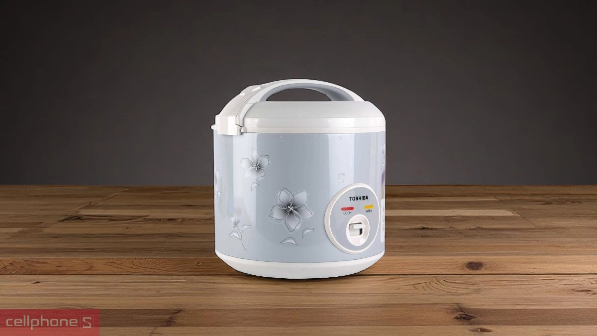 Dung tích chứa rộng rãi của nồi cơm điện Toshiba RC-18JFM(H)VN