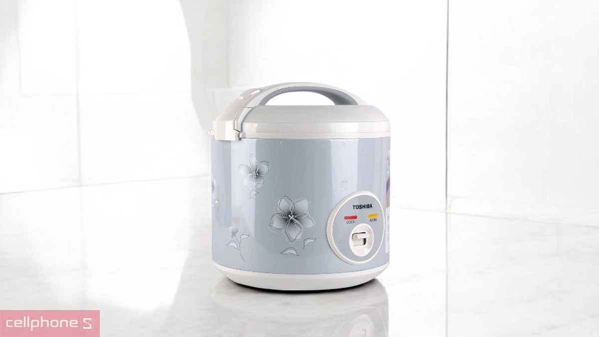 Độ bền bỉ, khả năng vệ sinh dễ dàng của nồi cơm điện Toshiba RC-18JFM(H)VN
