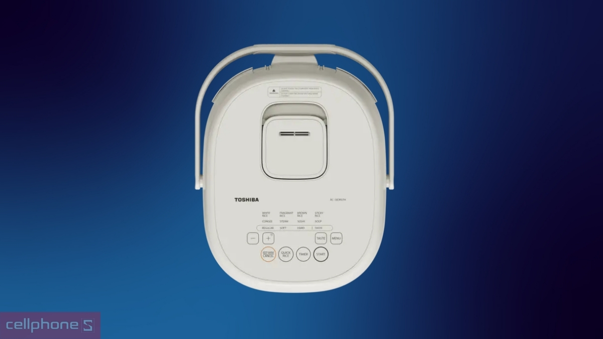 Công nghệ nấu hiện đại của nồi cơm điện tử Toshiba RC-18DR4TVN(W)