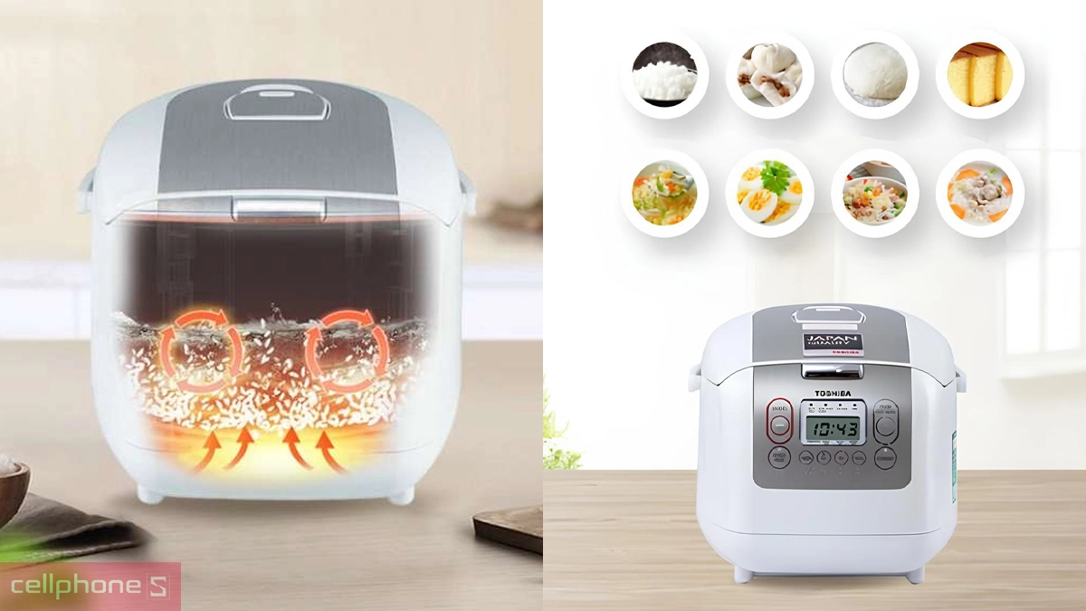 Linh hoạt cho bữa ăn đa dạng