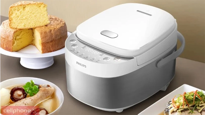Nồi cơm điện nhỏ phù hợp các bạn sinh viên