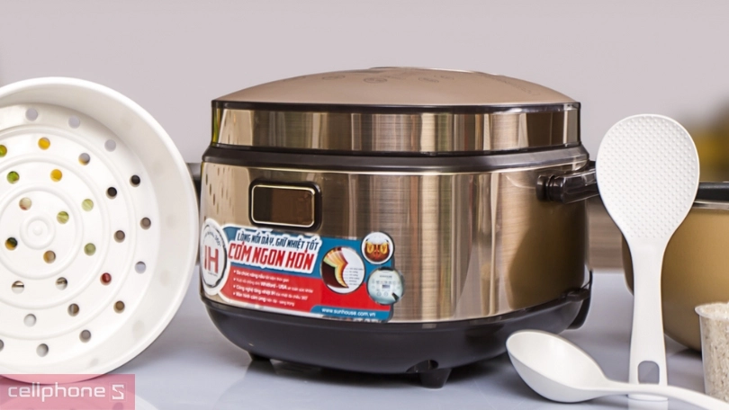 Nồi cơm điện cao tần là nồi cơm ddiejn từ dùng công nghệ nóng trong