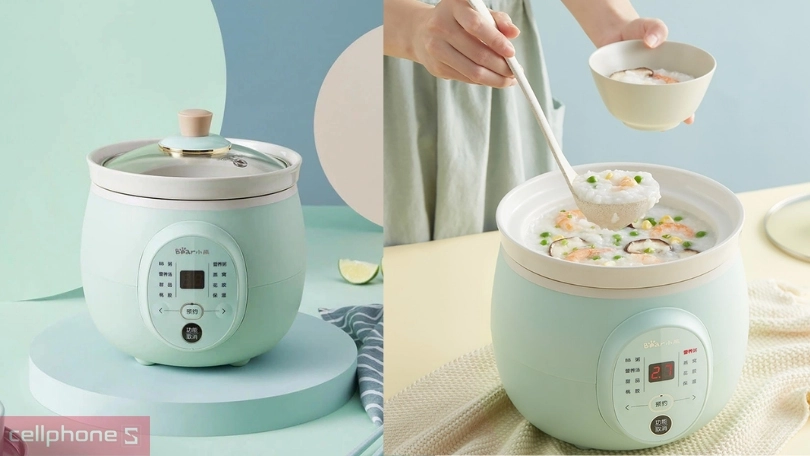 Vì sao nên mua nồi nấu chậm Bear DDG-D20P1?