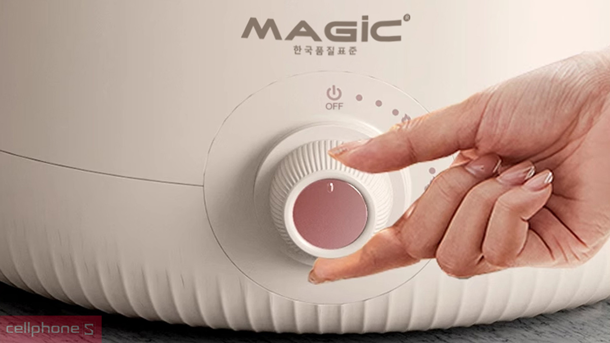 THiết kế nồi lẩu hấp Magic Eco AC-091