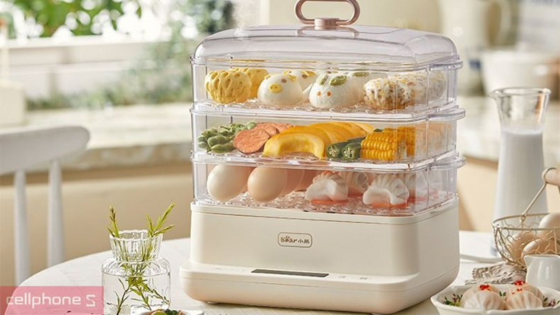 Dung tích nồi hấp thức ăn đa năng Bear DZG-CA2D1 12L