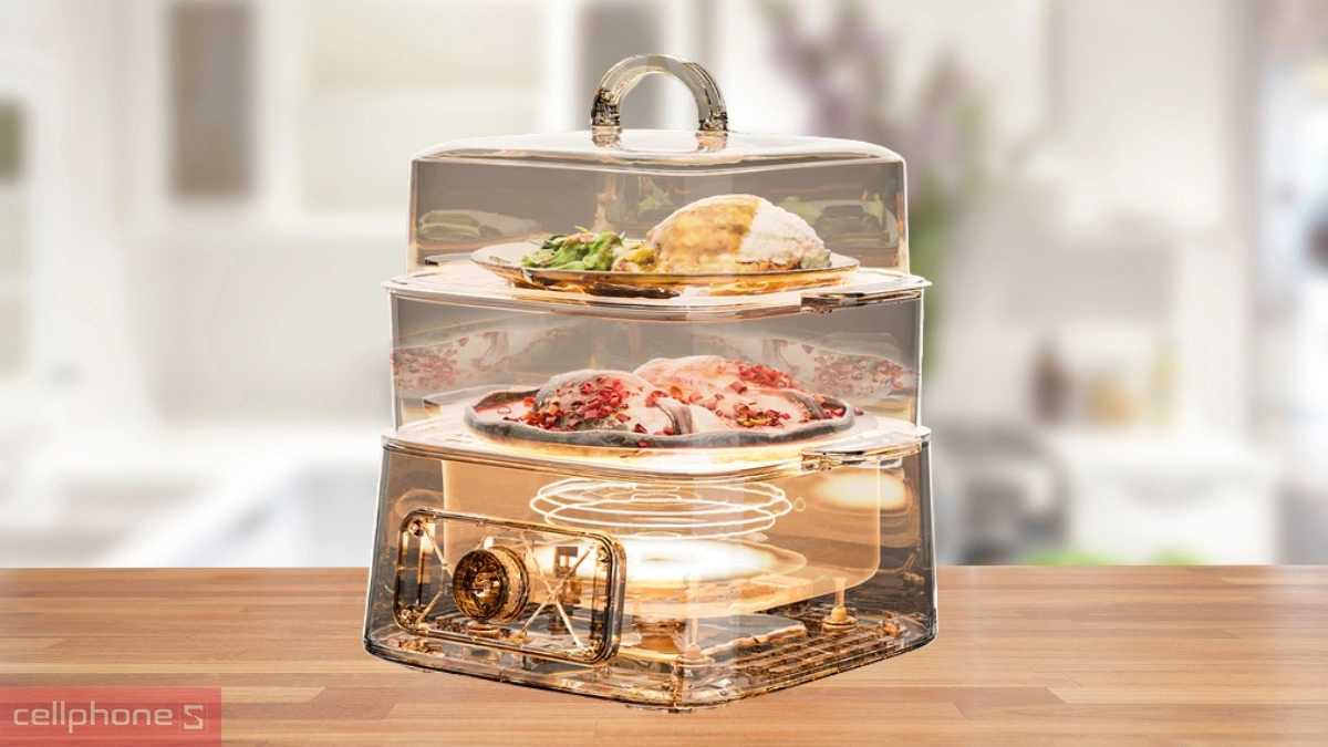 Công suất nồi vượt trội, tiết kiệm thời gian nấu ăn