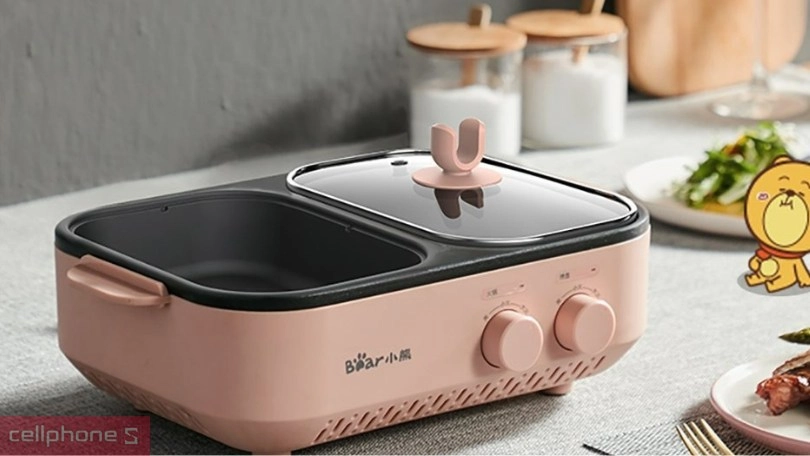 Hướng dẫn sử dụng nồi lẩu đa năng mini Bear DKL-C12D1 cơ bản