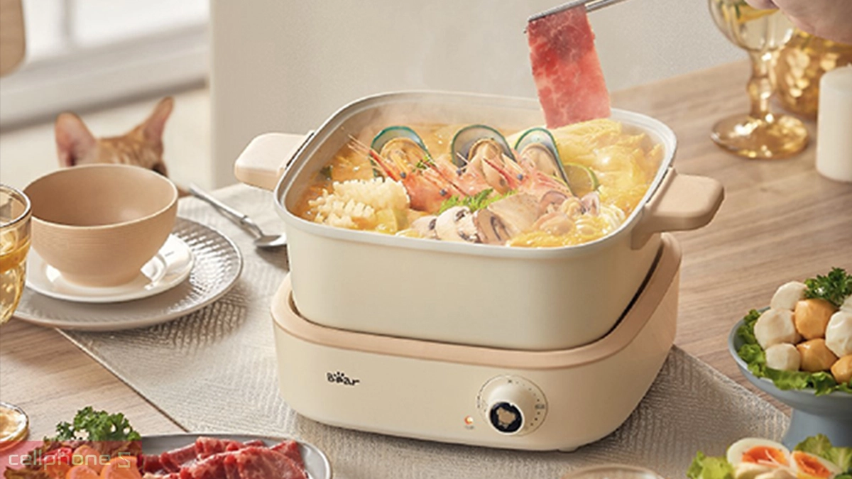 Công suất nồi lẩu điện Bear DHG-C40M1