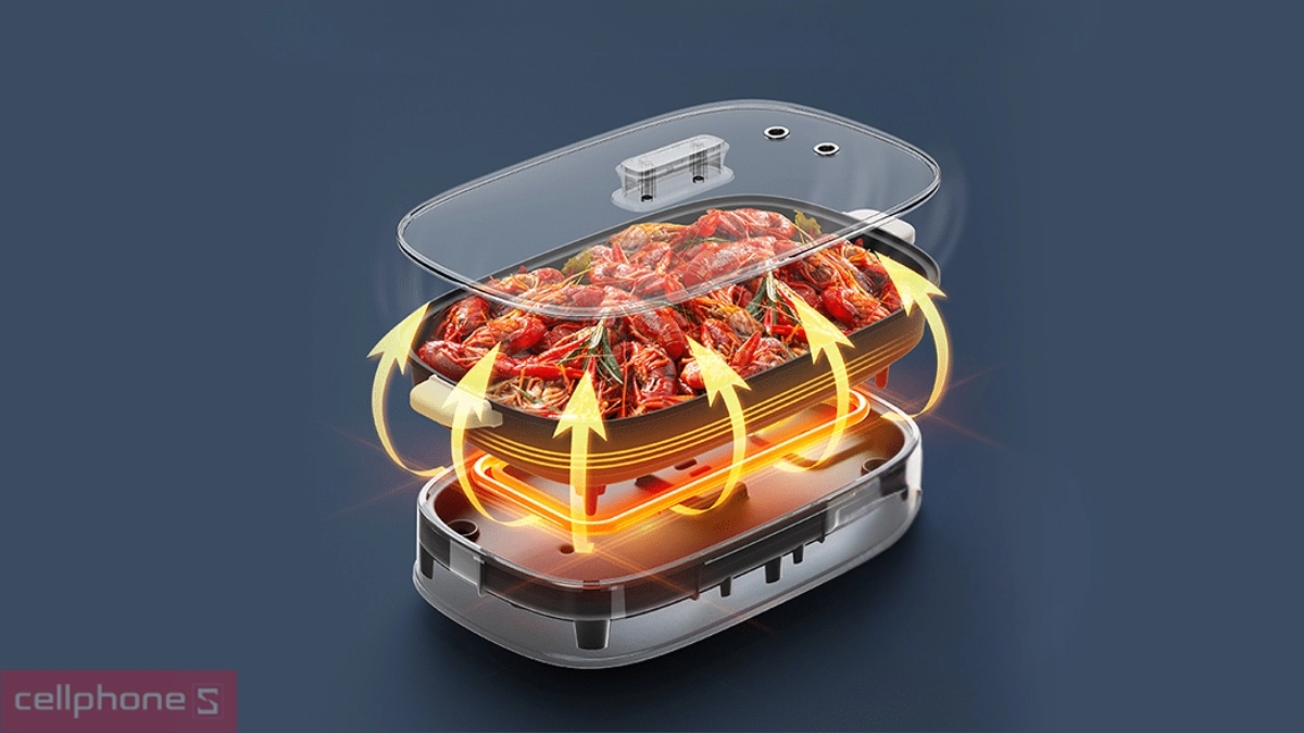 Bear SB-NL45K được tích hợp công nghệ dẫn nhiệt