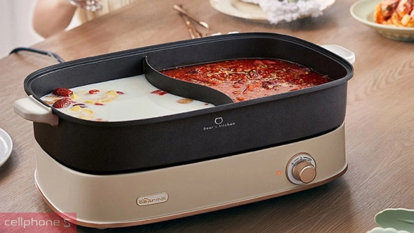 Vì sao nên mua nồi lẩu hai ngăn Bear DHG-D65A1 6.5L