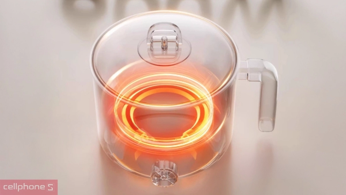 Công suất 600W chế biến linh hoạt của Nồi lẩu điện đa năng Magic A-040