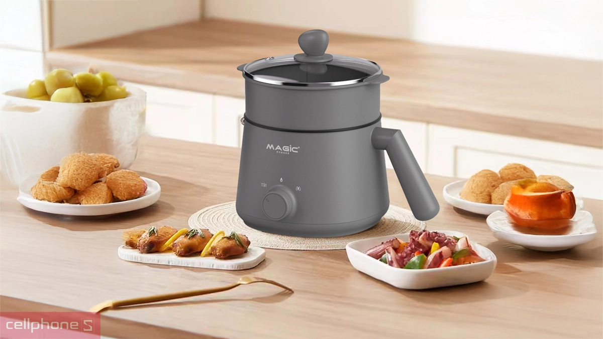 Dung tích nồi lẩu điện đa năng Magic A-041 