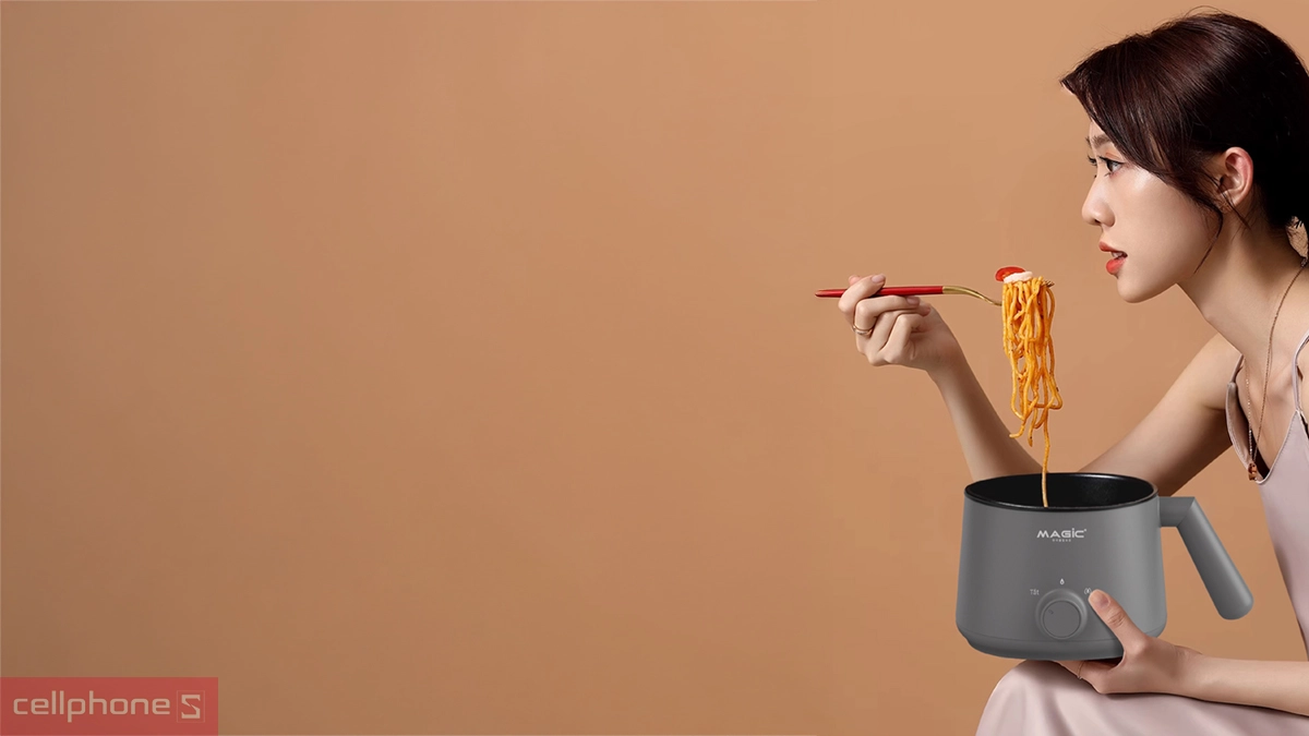 Thiết kế nồi lẩu điện đa năng Magic A-041 