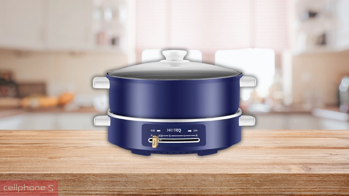 Dung tích nồi nấu đa năng Magic A-093