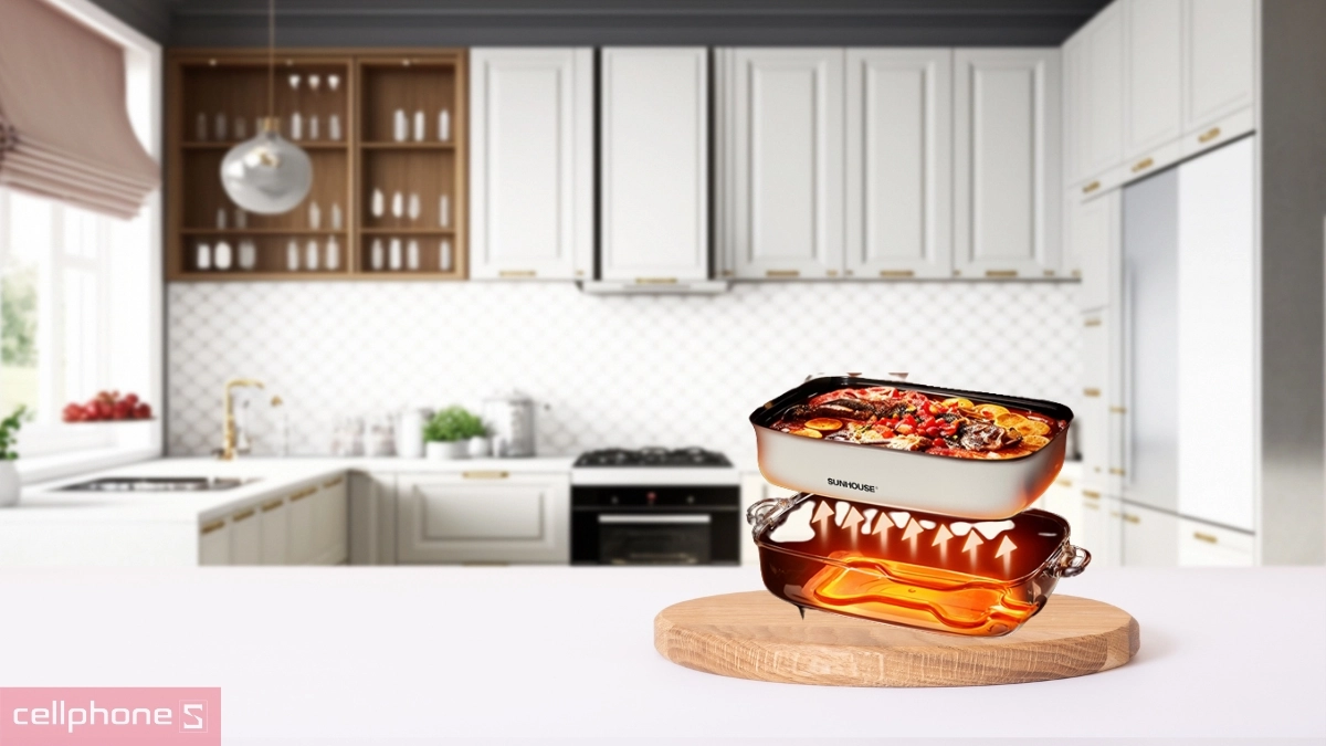 Công suất của nồi lẩu điện Sunhouse SHD4560