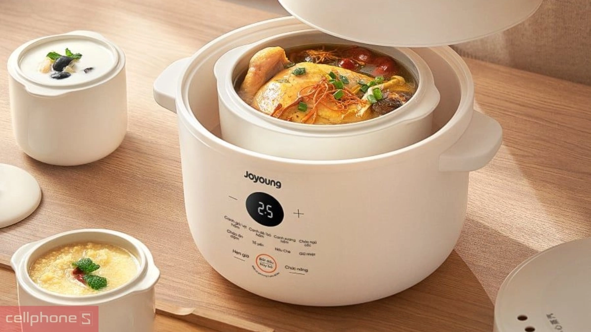 Chương trình nấu nồi nấu chậm Joyoung JSC-187 1.8L