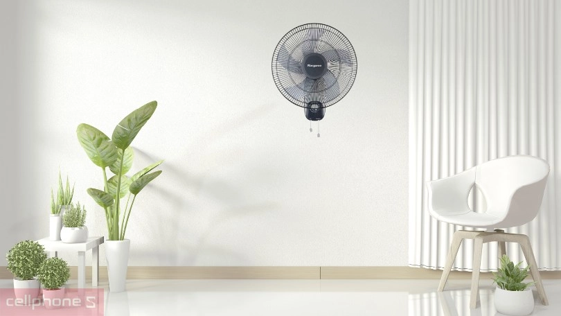 Công suất quạt treo tường Kangaroo KG723