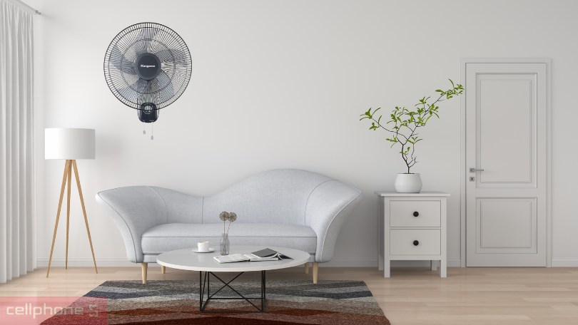 Thiết kế quạt treo tường Kangaroo KG723