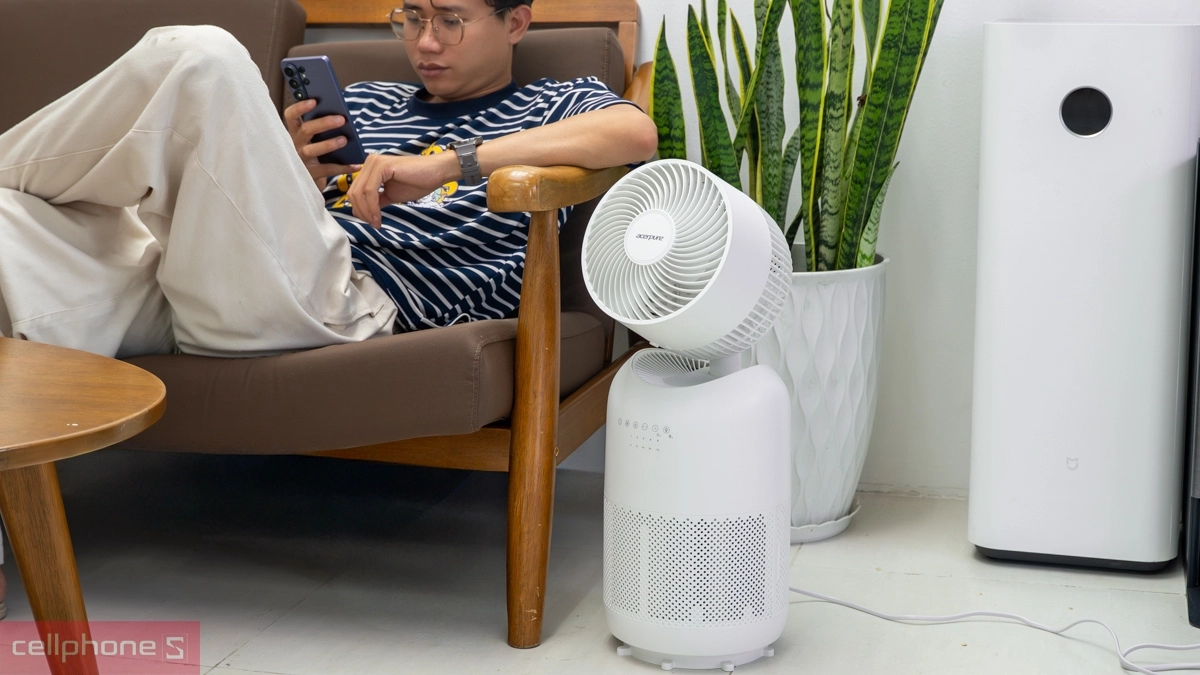 Thời gian sử dụng máy lọc không khí Acerpure Cool C3 3in1