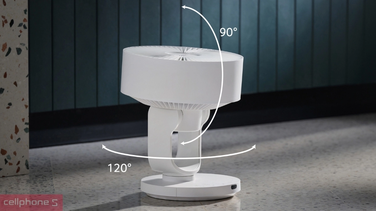 Hỗ trợ đảo chiều quạt đối lưu không khí AcerPure Cozy F3