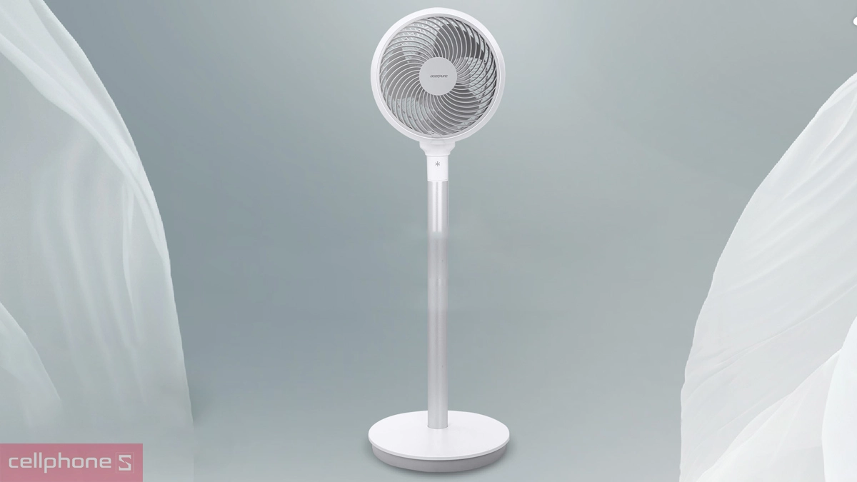 Thiết kế quạt đối lưu không khí Acerpure Cozy F1
