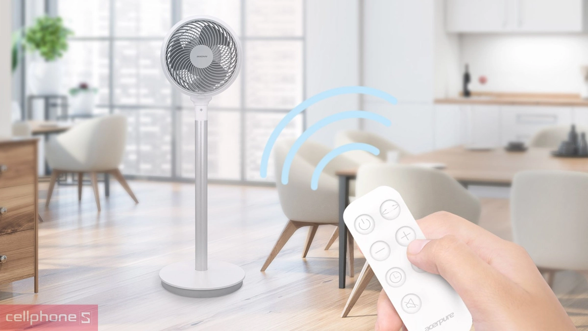 Điều khiển quạt đối lưu không khí Acerpure Cozy F1