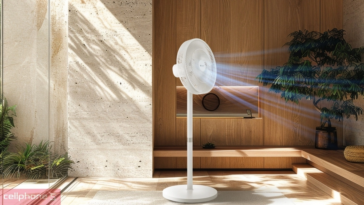 Diện mạo tối giản của Quạt đứng Casper F-D14W1