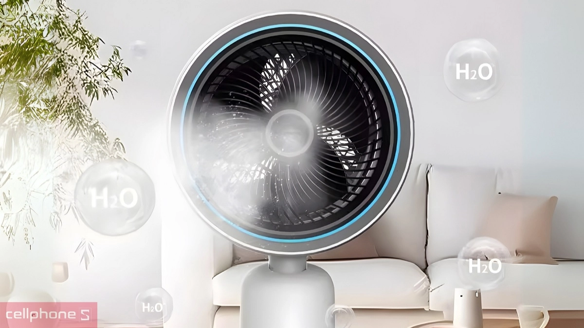 Chế độ thông minh trên quạt điều hòa đa năng Fujihome AC707
