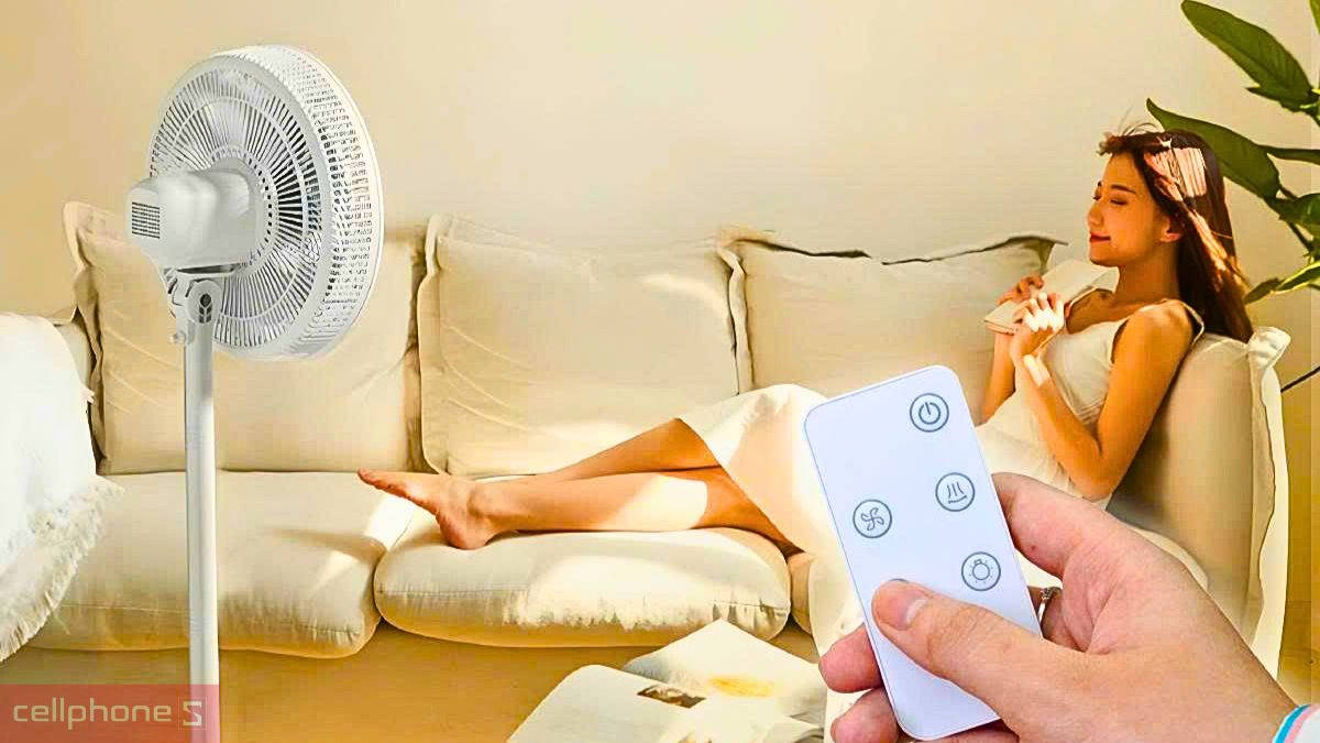 Điều khiển cảm ứng quạt đứng Fujihome 7 cánh SF3001 40 - 60W