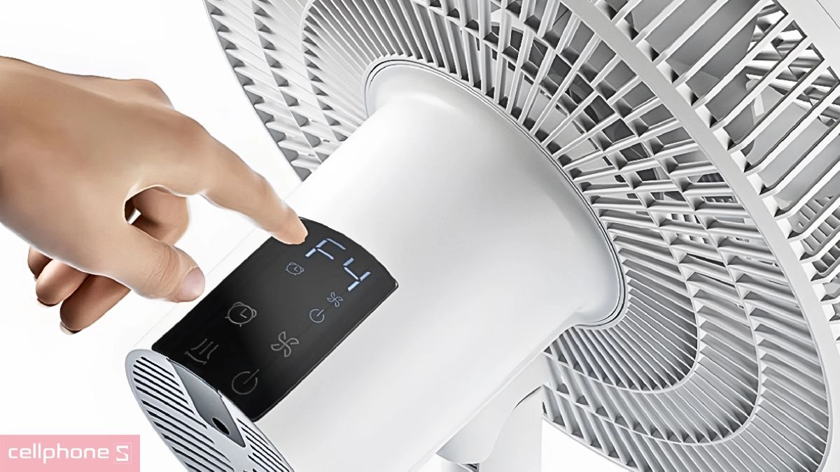Chế độ hẹn giờ quạt đứng Fujihome 7 cánh SF3001 40 - 60W