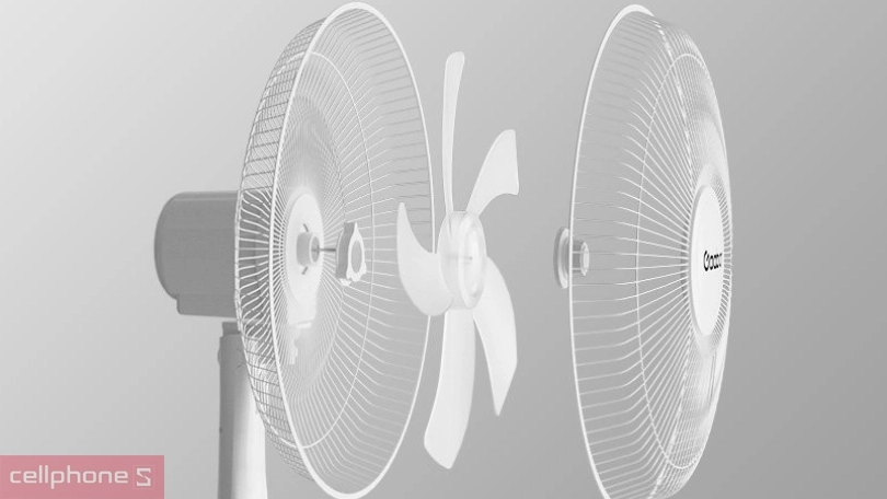 Quạt đứng Gaabor FM430M-WH05A – Làm mát tự nhiên, trải nghiệm thoải mái