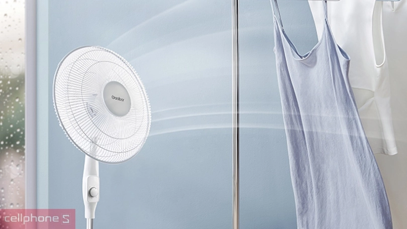 Quạt đứng Gaabor FM430M-WH05A – Làm mát tự nhiên, trải nghiệm thoải mái