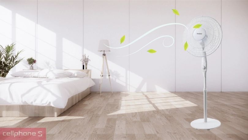 Quạt đứng Gaabor FM430M-WH05A – Làm mát tự nhiên, trải nghiệm thoải mái