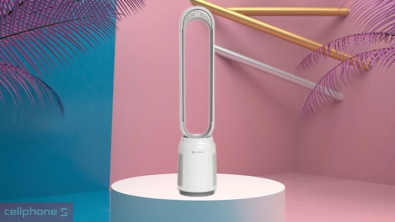 Công suất và chế độ hoạt động của quạt không cánh Lumias T08