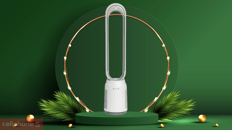 Thiết kế và các tính năng của quạt không cánh Lumias T08