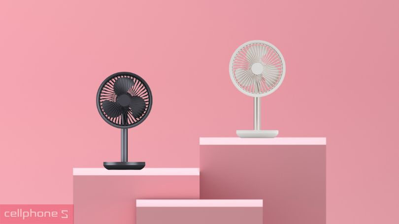 Thiết kế quạt để bàn mini Mumuji F5 Plus DF-1103W