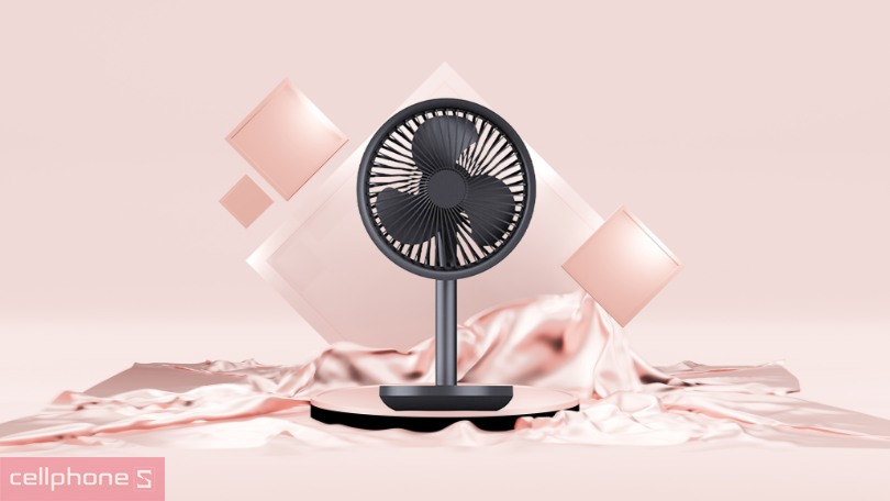 Độ ồn quạt để bàn Mumuji F5 Plus Fan DF-1103W