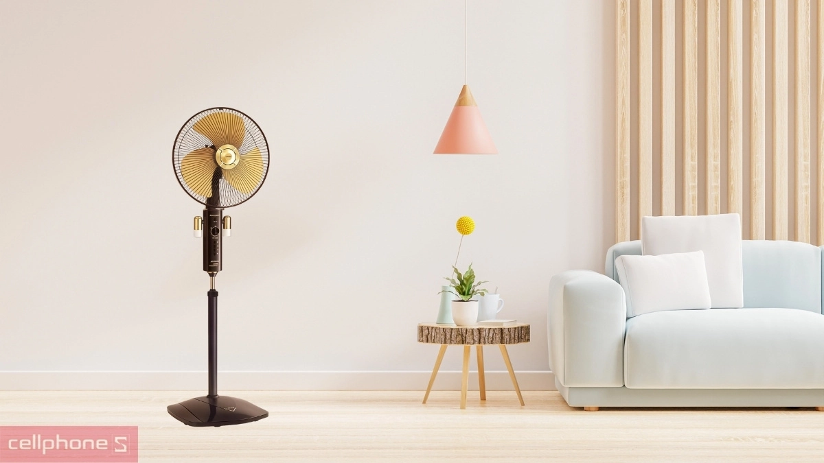 Công suất mạnh mẽ cùng 3 cấp độ gió