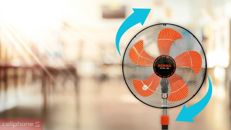 Quạt đứng Senko DCN1808 - Tăng cao hiệu quả làm mát