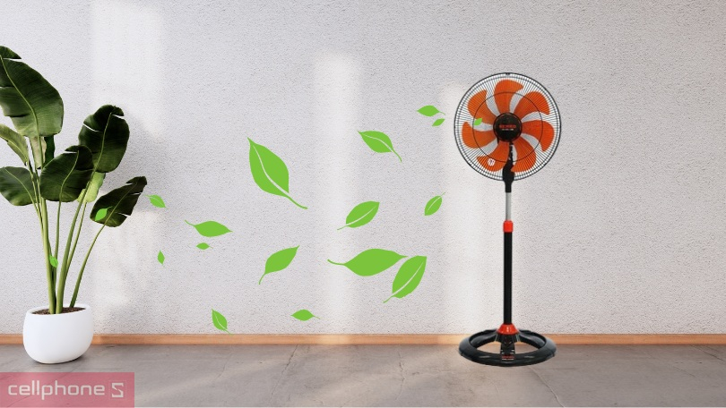 Quạt đứng Senko DTS1607 - Kiểu dáng thanh lịch với khả năng làm mát vượt trội