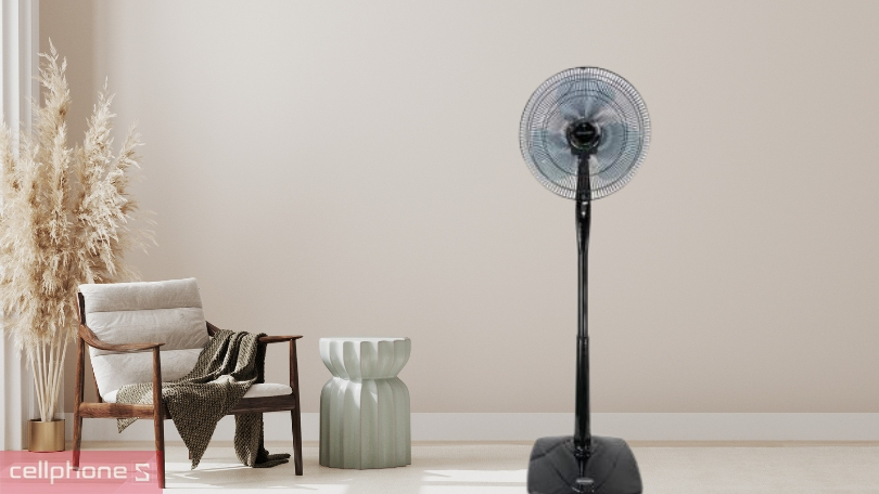 Đánh giá quạt Sharp PJ-S40RV-DG kèm Remote