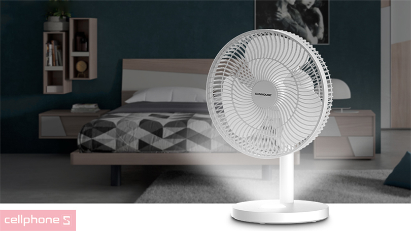 Thiết kế quạt Sunhouse SHD7115